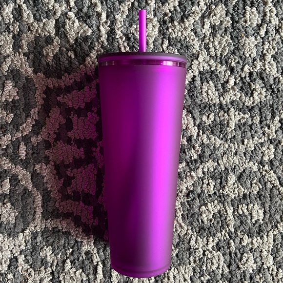 Starbucks Purple Matte Soft Touch Tumbler- Venti - Picture 3 of 4
